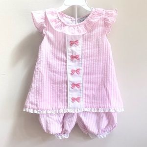 Smockingbird Girl’s Short set
